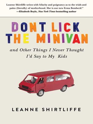 Don't Lick the Minivan - ebook